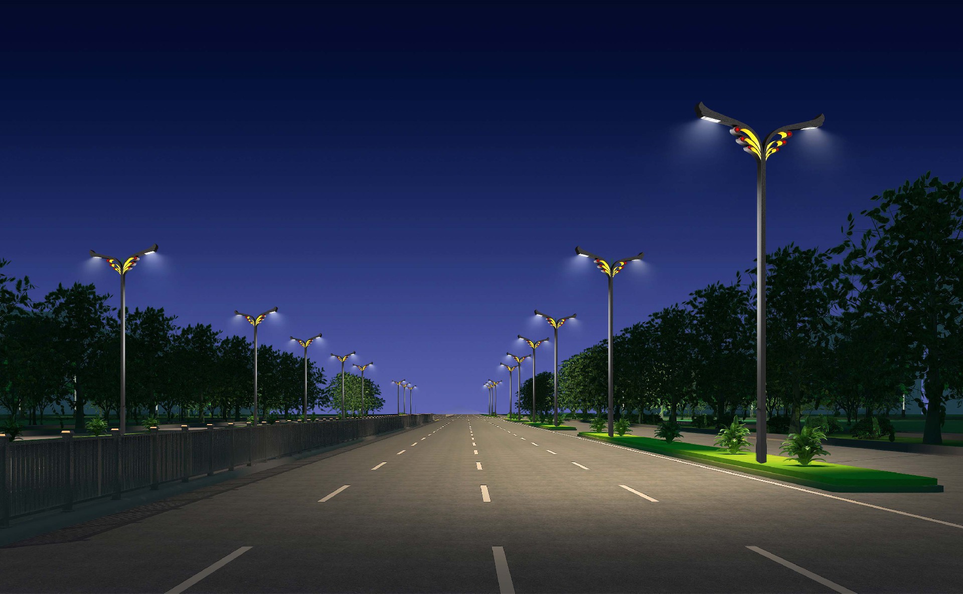 城市路灯设计